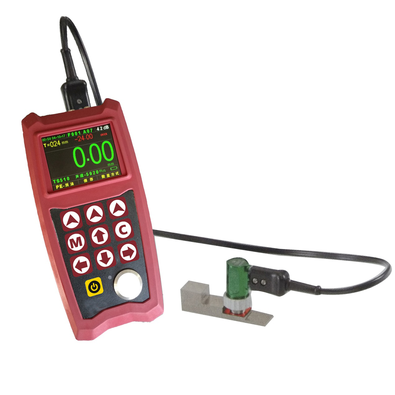 穿透涂層式超聲波測(cè)厚儀U960