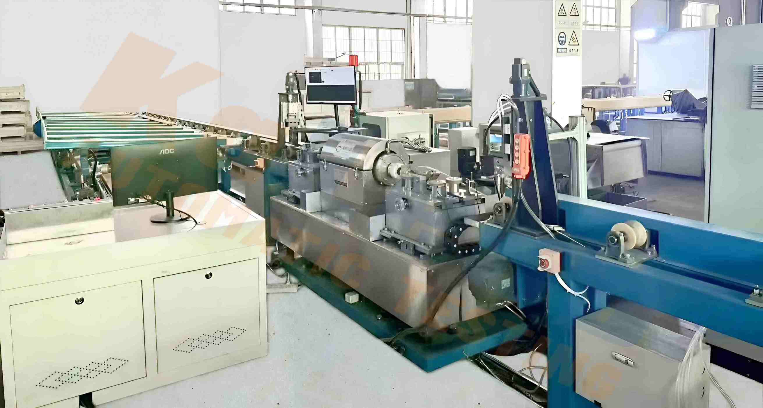 高速旋轉(zhuǎn)超聲波檢測(cè)系統(tǒng) 管、棒材批量檢測(cè)